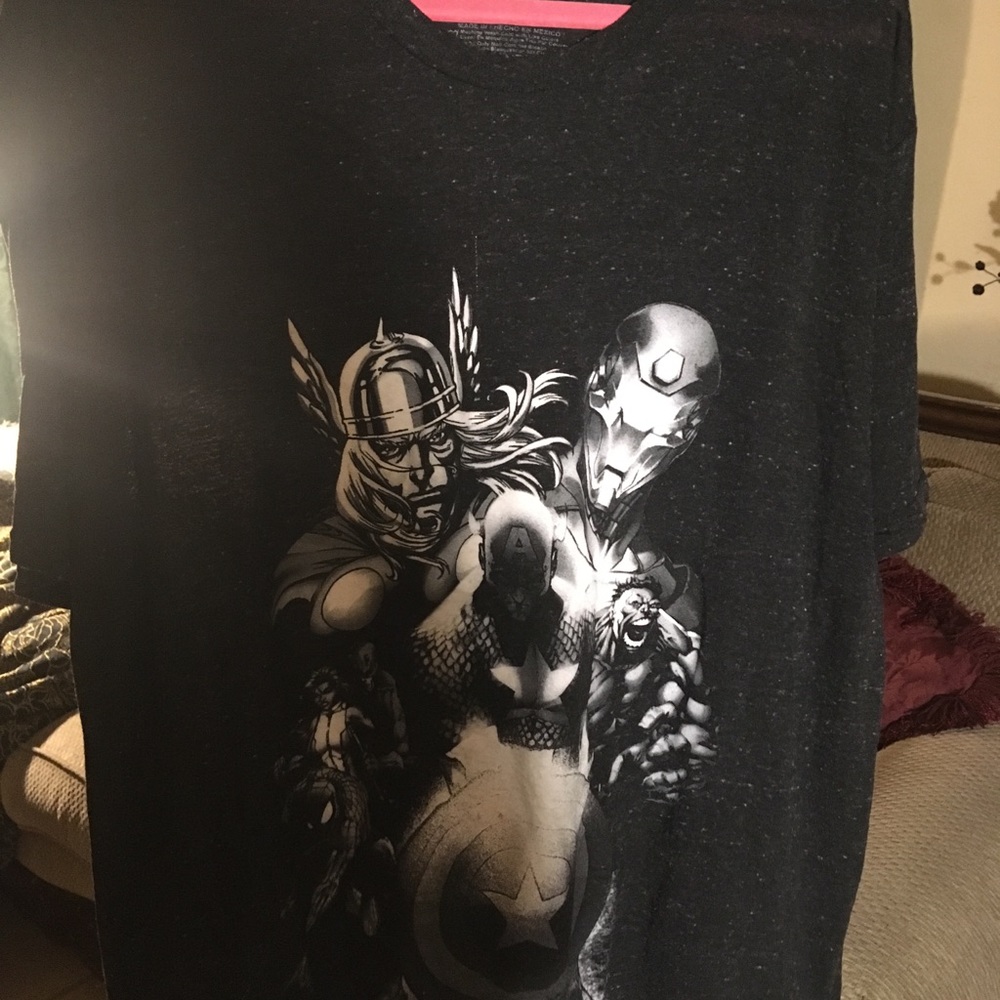 AWESOME 😎Marvel Thor Black Short Sleeve T Shirt - Picture 4 of 4